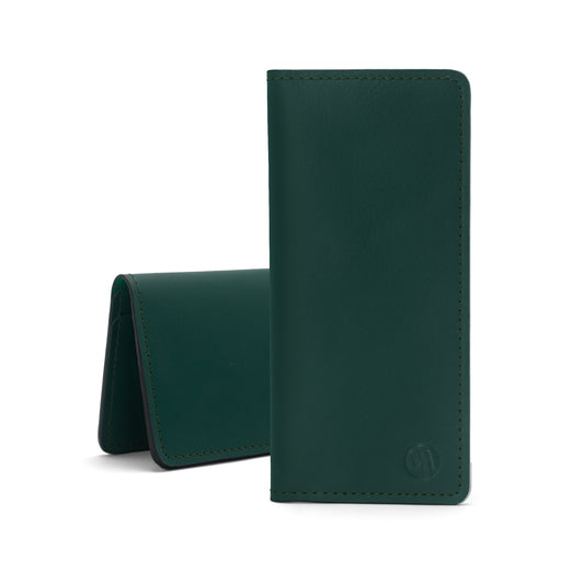 Forest Line Wallet – Cow Leather with Goat Suede Lining